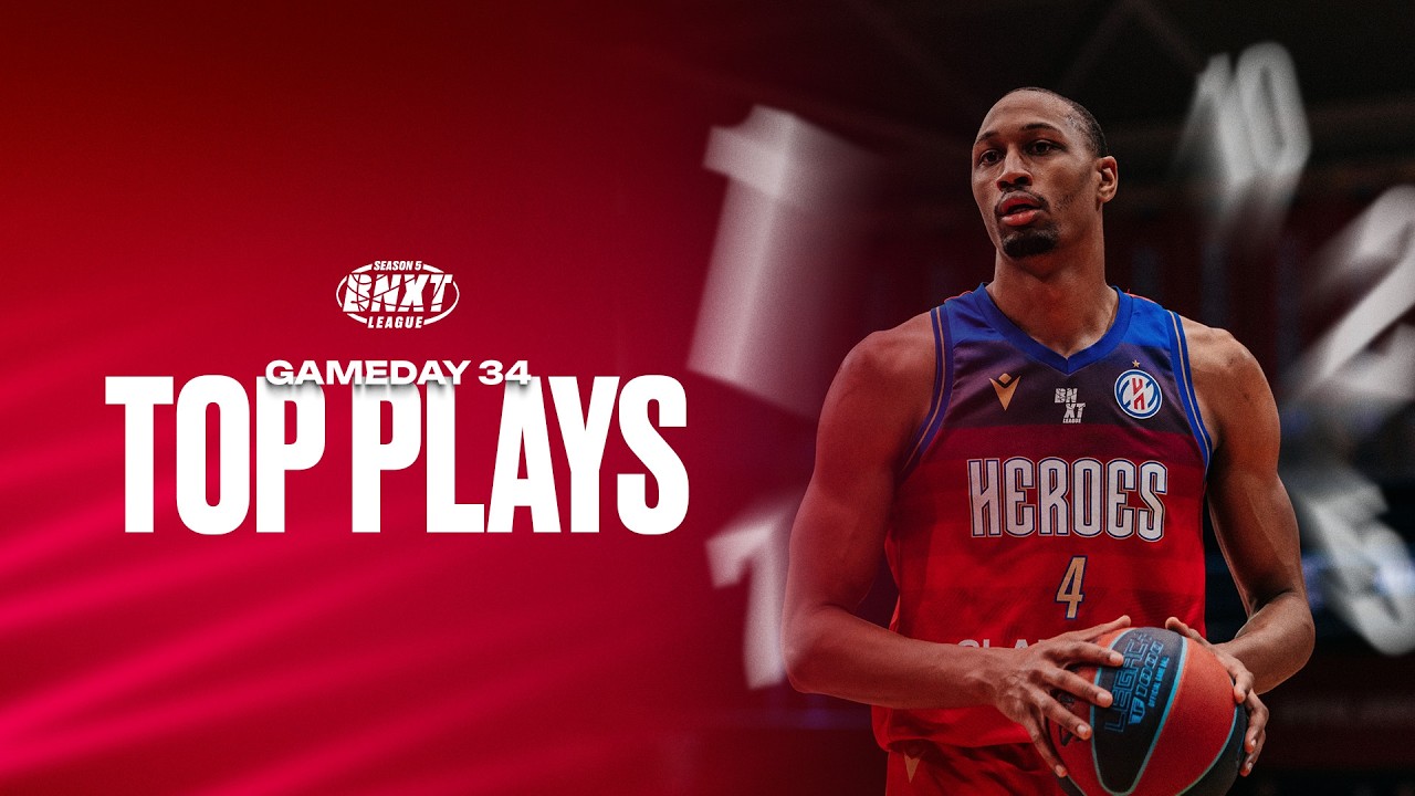 TOP 10 Plays | GAMEDAY 34 | BNXT League 2025-26 #basketball #bnxtleague