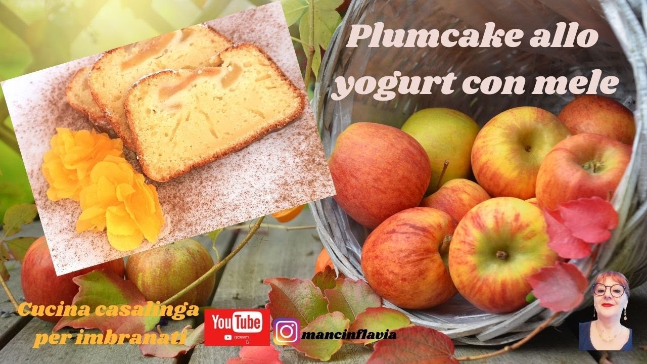 Plumcake allo yogurt con mele#Plumcake#mele#USCITEILIKE