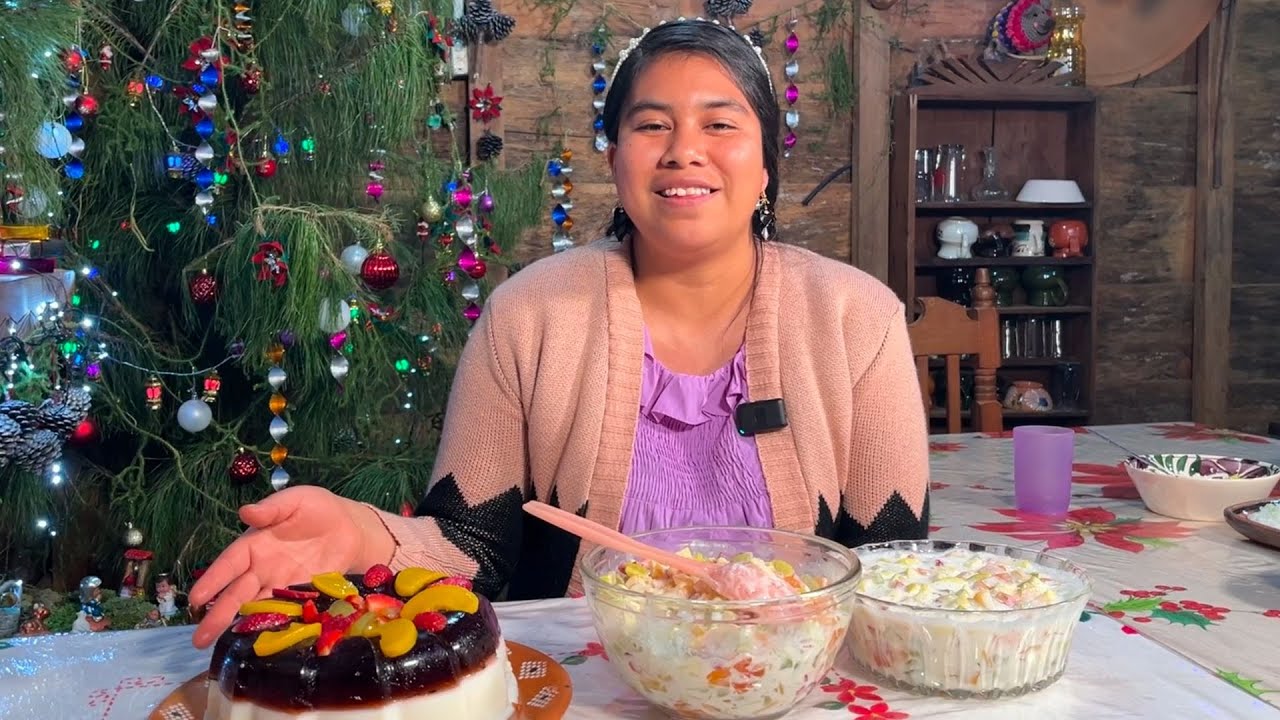 ¡No sabes que llevar a la Cena de Navidad! El complemento perfecto: Espagueti y Ensalada de Frutas