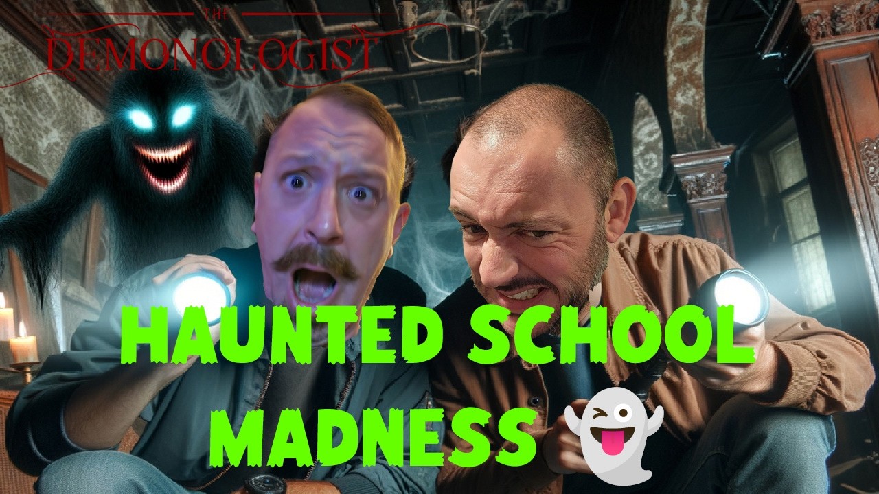Demonologist Blind Playthrough Ep. 12 | Haunted School Madness & Ghost Flirting