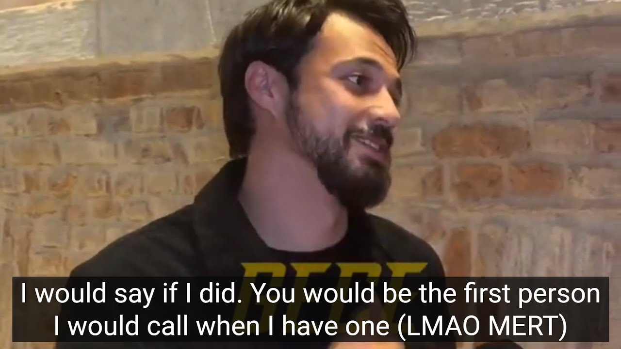 mert yazıcıoğlu at leyla tanlar's erken kış premiere (eng sub - CC)