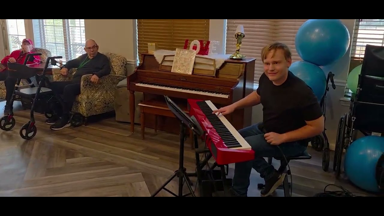 It was a great time visiting and performing for the residents at Radiance Senior Living!
