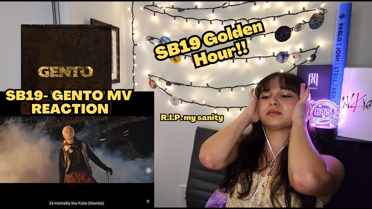 GLITTER AND GOLD!! SB19 'GENTO' MV | REACTION