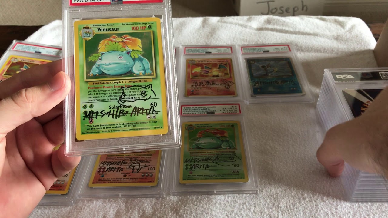 PSA Returns signed by Mitsuhiro Arita