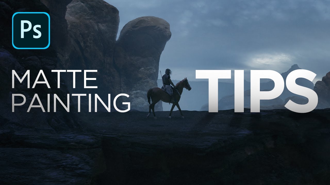 BEST TIPS for Matte Painting in Photoshop