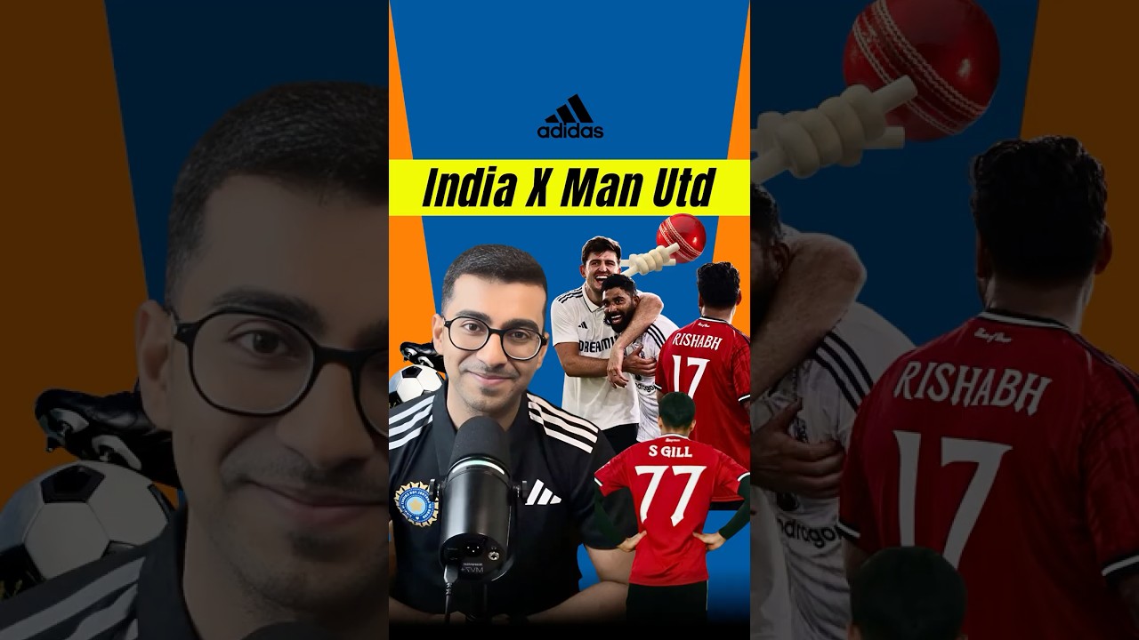 Team India x Manchester United: The Crossover No One Saw Coming!
