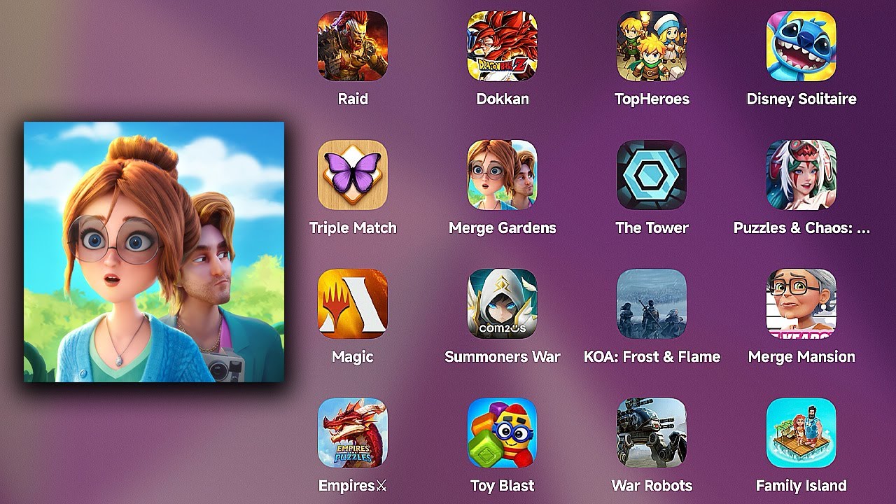 Merge Gardens | Gameplay & Walkthrough (iOS, Android) New Update Part 1