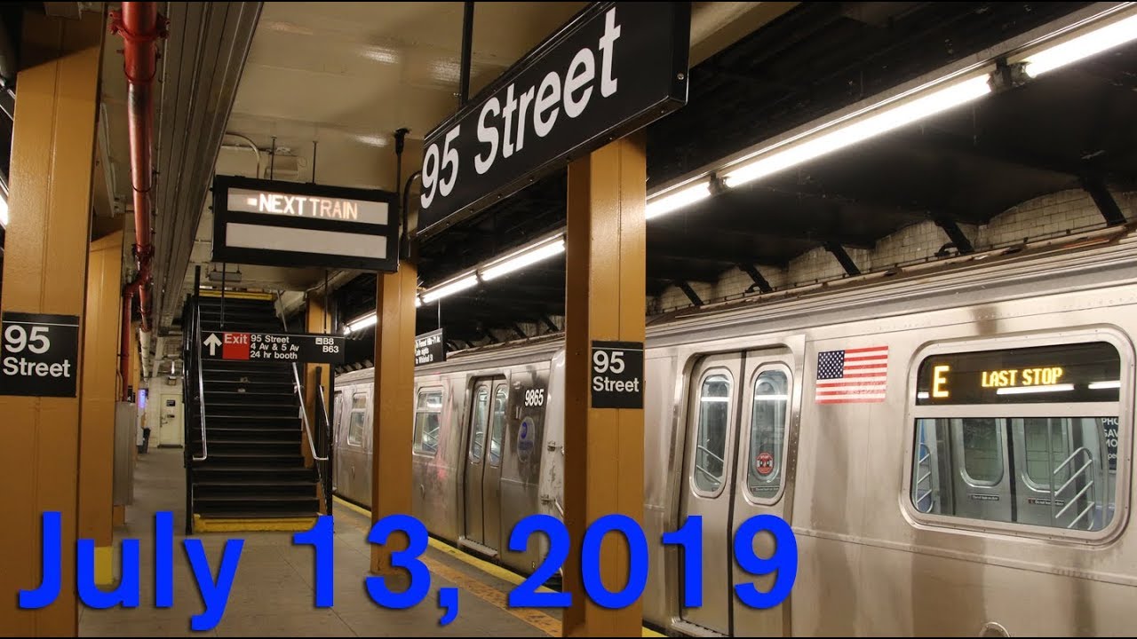 Rerouted E Train to Bay Ridge/95th Street With 
