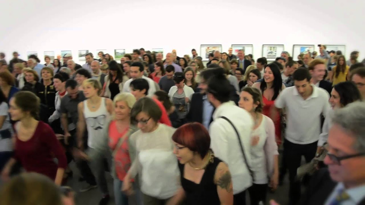 Shim Sham Flash Mob alla Fondazione Sandretto Re Rebaudengo, Torino