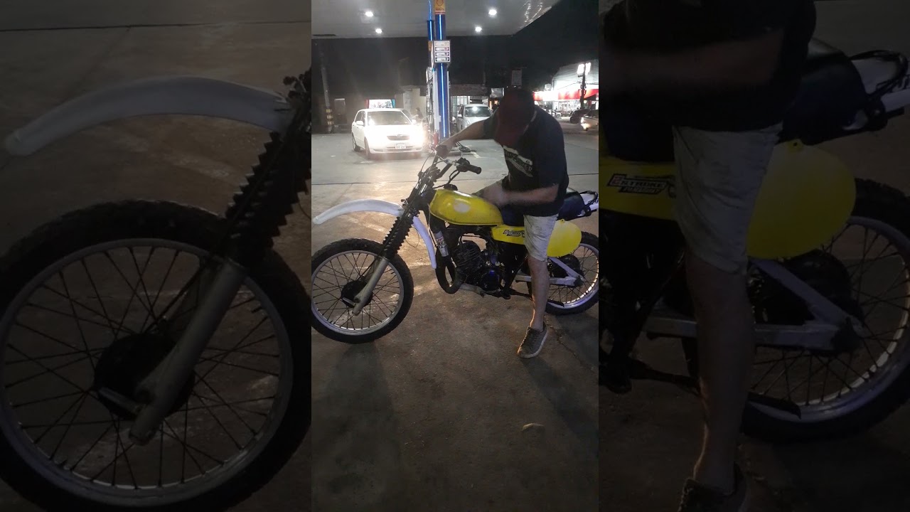 yamaha yz 175 test drive !!