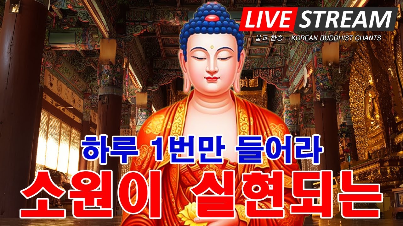 막힌 운이 풀리고 만사형통의 길이 열리는 불경의 비밀 🙏🌼🌾 반야심경,천수경,금강경,관세음보살정근,석가모니불정근,약사여래불정근,화엄경약찬게 - 영인스님