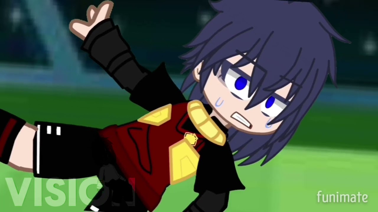 Nagi 5 fake volley shot but it's in gacha|| stupidvision||