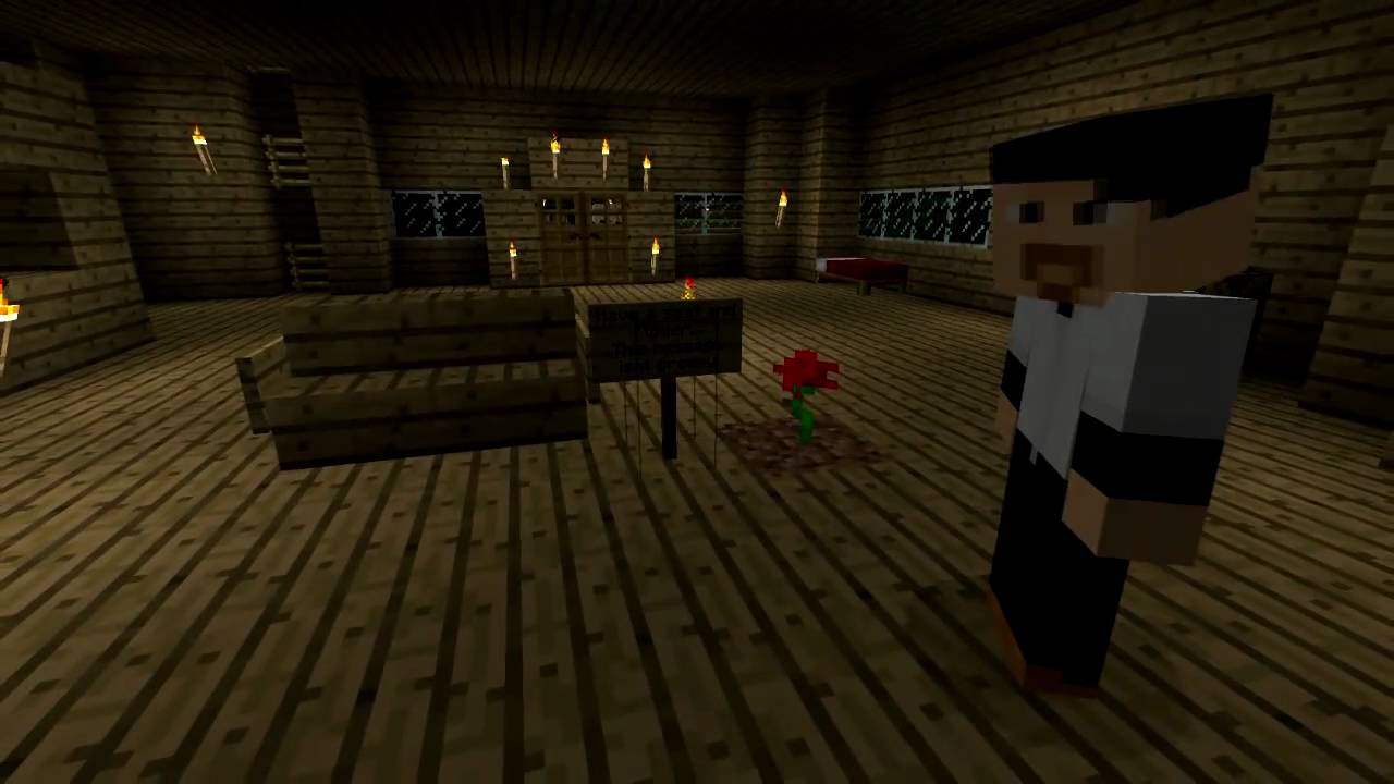 The Minecraft Source Server Showcase #2: Office, Shop, Fountain, and 2 Houses