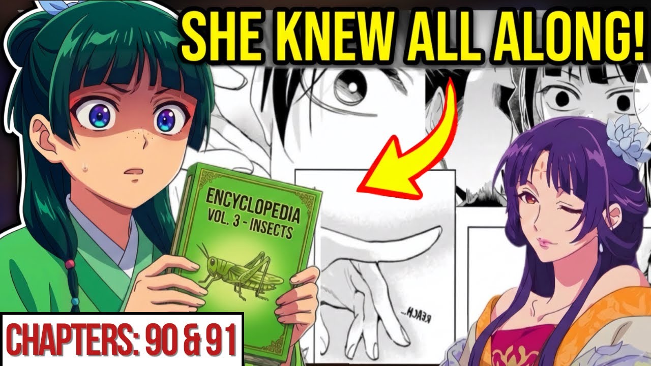 He Nearly Got Caught | Shisui Outsmarted Them.. Again ~ The Apothecary Diaries Manga Ch. 90-91