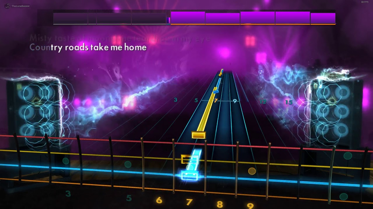 Take Me Home, Country Roads - John Denver Bass Cover - Rocksmith 2014