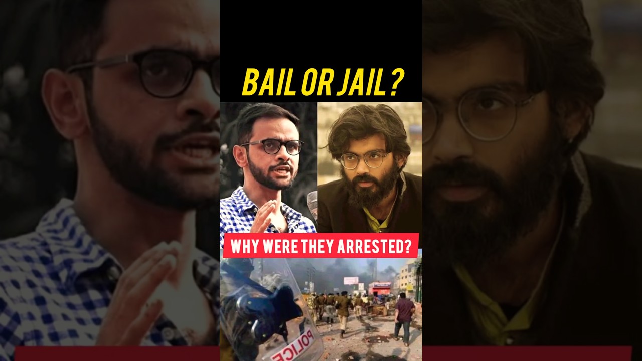 BAIL OR JAIL?Why were Umar Khalid,Sharjeel Imam arrested?#umarkhalid #sharjeelimam #delhiriots #uapa