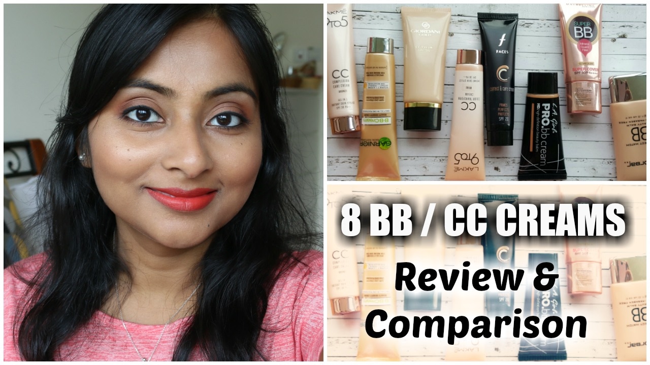 BB Creams | CC Creams | Review and Comparison | Available in India