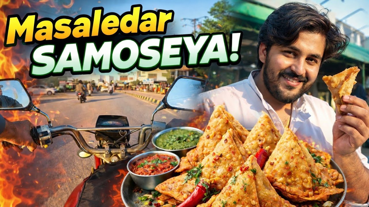Masaledar or mazedar samose/😄 bike riding vlog/Thatta Makli /❤️Ramadan❤️/