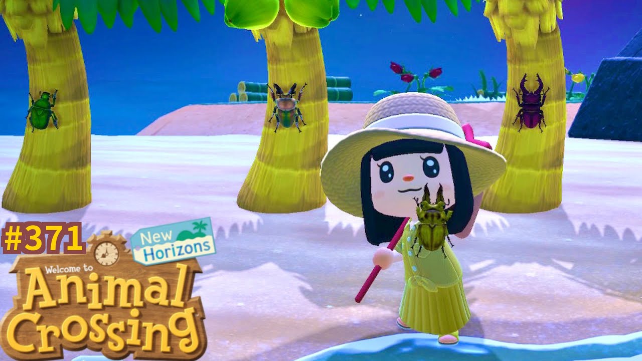 Défi Scarabées rares : Bébêtopédie complet insectes ? 🌴 Animal Crossing New Horizons 371 Let's play
