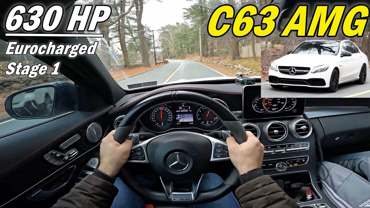 Обзор Mercedes C63 AMG W205 (стоит ли оно того?!)