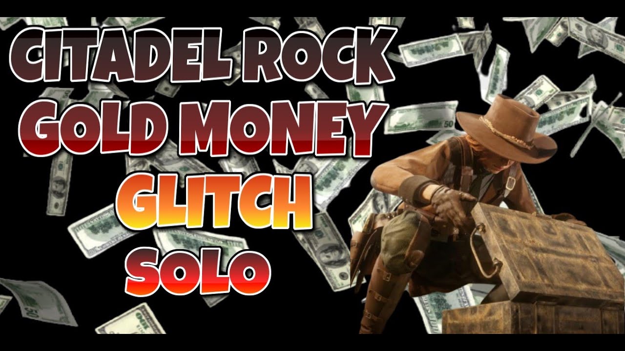 🔥SOLO GOLD MONEY GLITCH CITADEL ROCK!!!🔥 RDR2 ONLINE RED DEAD ONLINE RED DEAD REDEMPTION 2