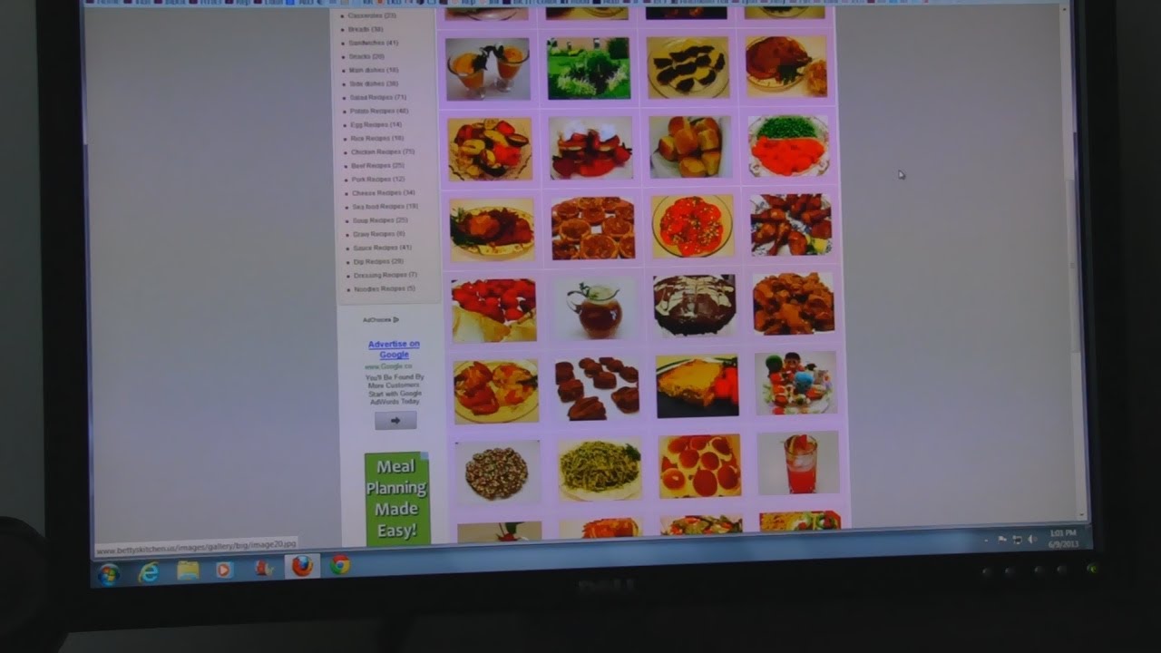 Betty's Update of Website -- www.bettyskitchen.us