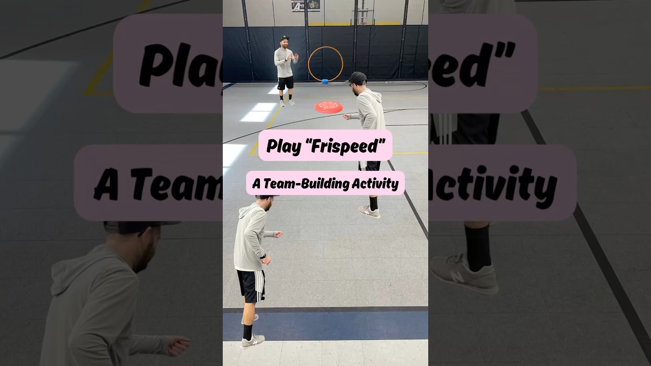 Play Frispeed! A Team Building Activity / Game for PE! #physicaleducation
