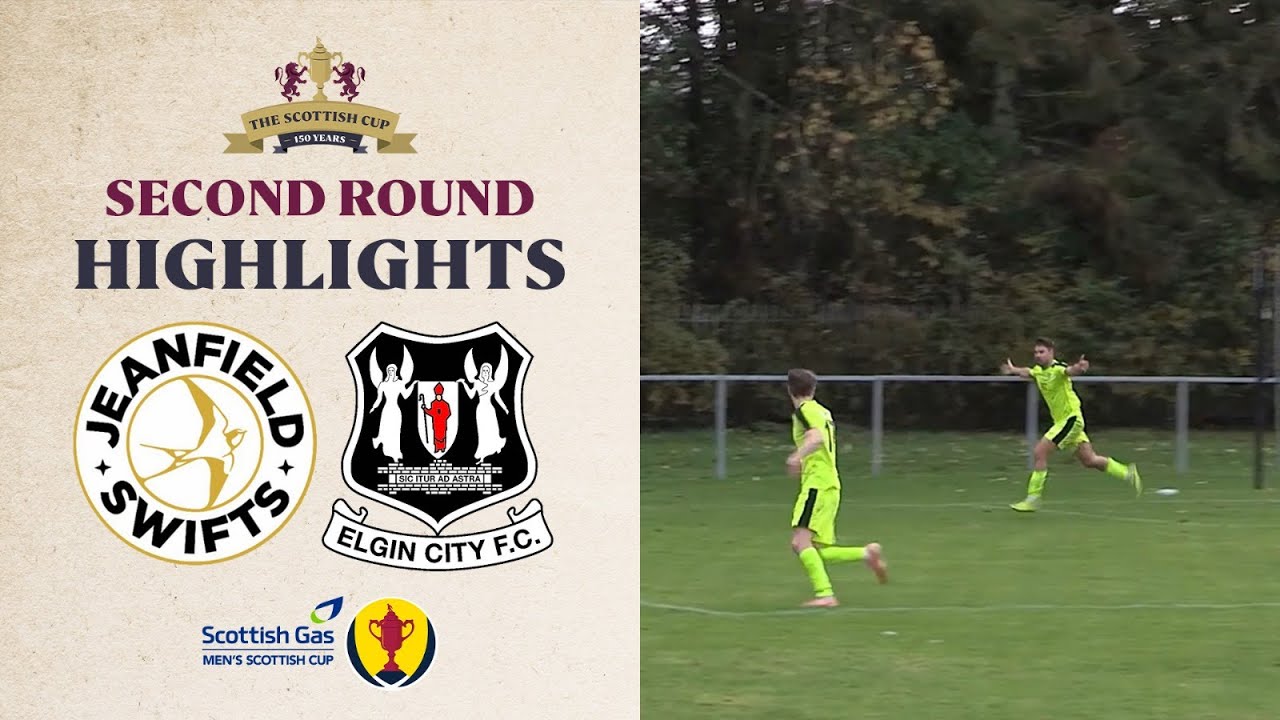 Jeanfield Swifts 6-0 Elgin City | Scottish Gas Scottish Cup Second Round Highlights