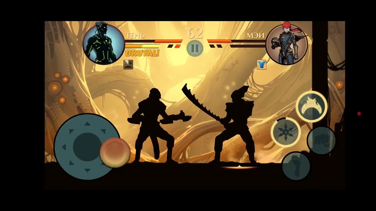 Shadow Fight 2 Битва с титаном.