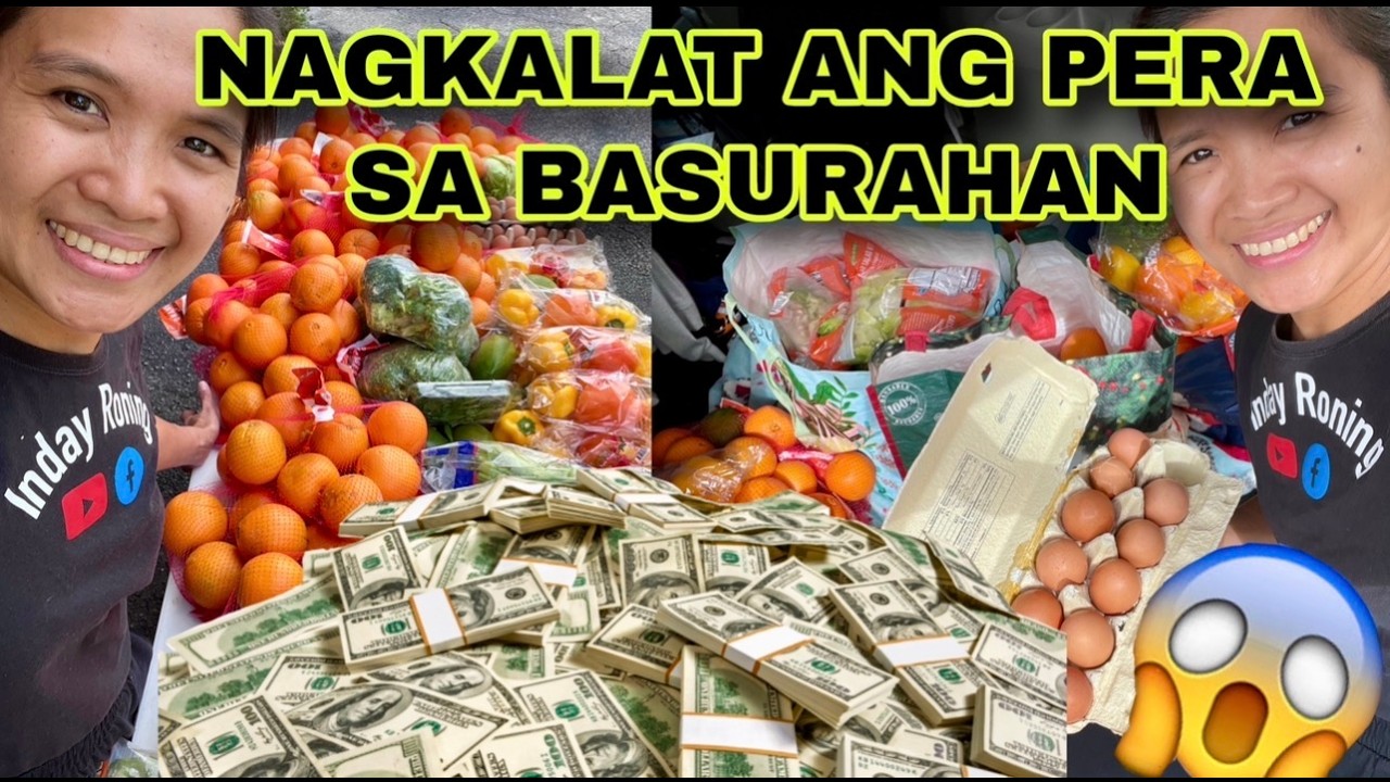 Dumpster Diving Nagkalat ang Pera sa Basurahan | Inday roning