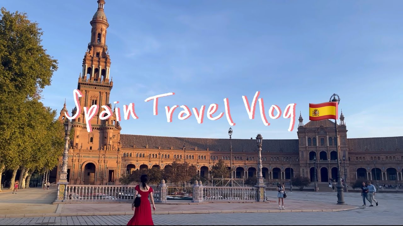 Spain Travel Vlog/미국 트레블 간호사 스페인 여행 브이로그/Sevilla & Granada/세비야 그라나다 모녀여행/Restaurant Rec/스페인 음식 숙소 추천