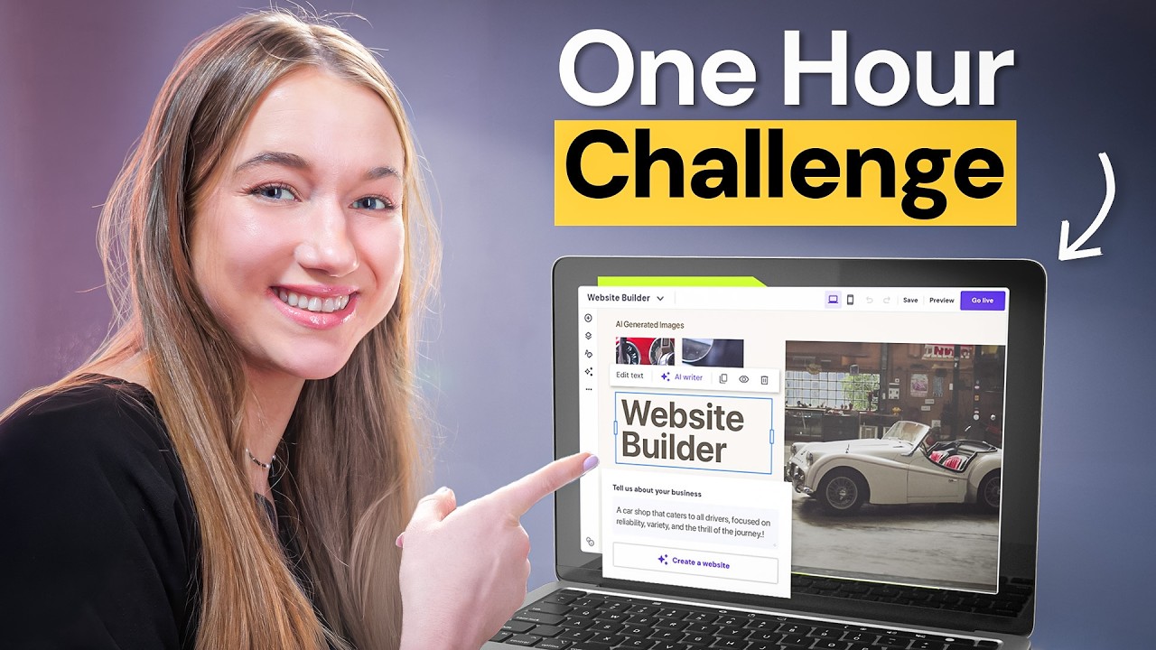 1-Hour Website CHALLENGE: Hostinger Website Builder