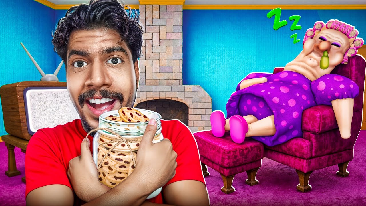 Roblox Do Not Awake Grandma While Stealing Snaks!!