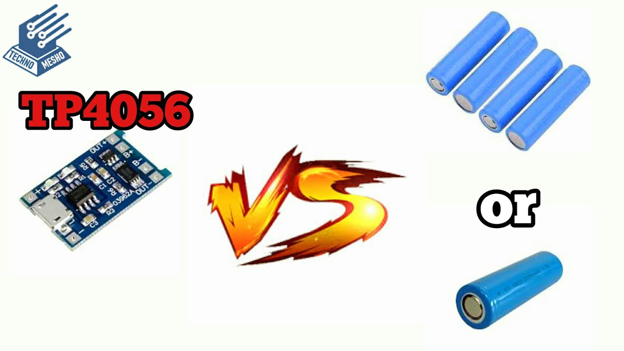 تيار شحن دائرة TP4056 | TP4056 circuit charging current