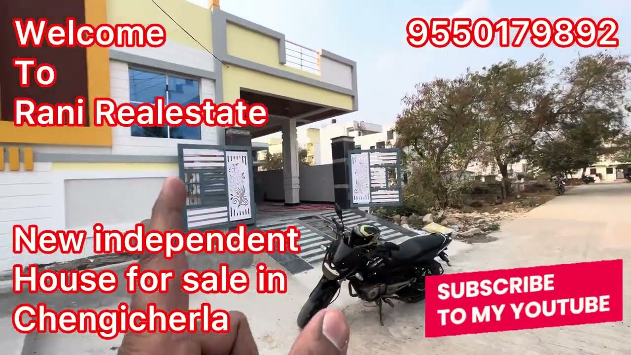 (SK236) New independent house for sale in Chengicherla near to main Road 167 sqyrds