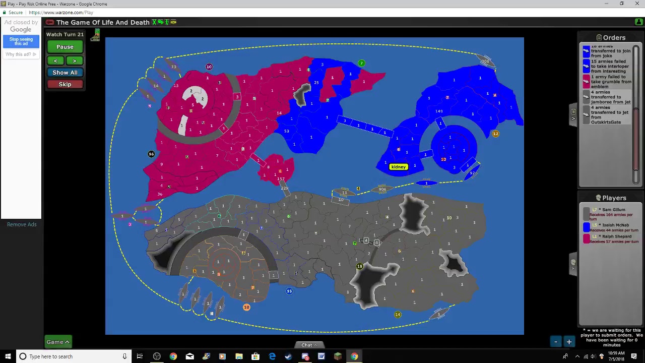 The game of life and death!   (Random flash games)