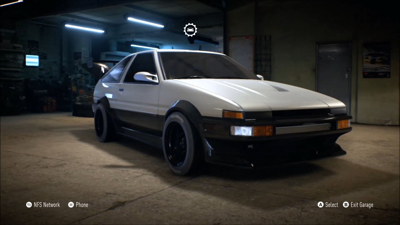 Need For Speed 2015 - Toyota Sprinter GT Apex 1986 - Customize Car | Tuning (XboxONE HD) [1080p]