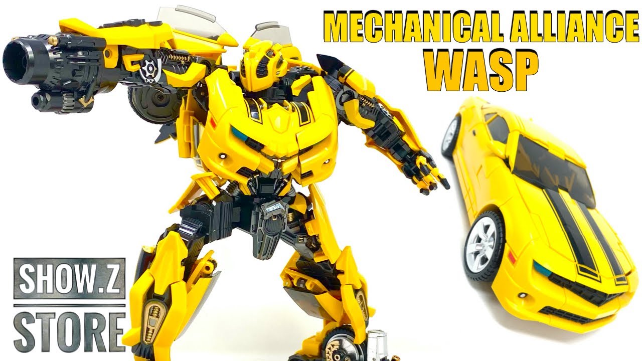Mechanical Alliance BUMBLEBEE Wasp Warrior Transformers Review