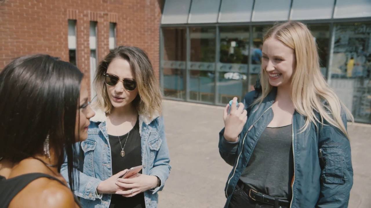 Megan Prescott: Dumbbells and Donuts - Greeting Lily and Klariza - Un-edited clip