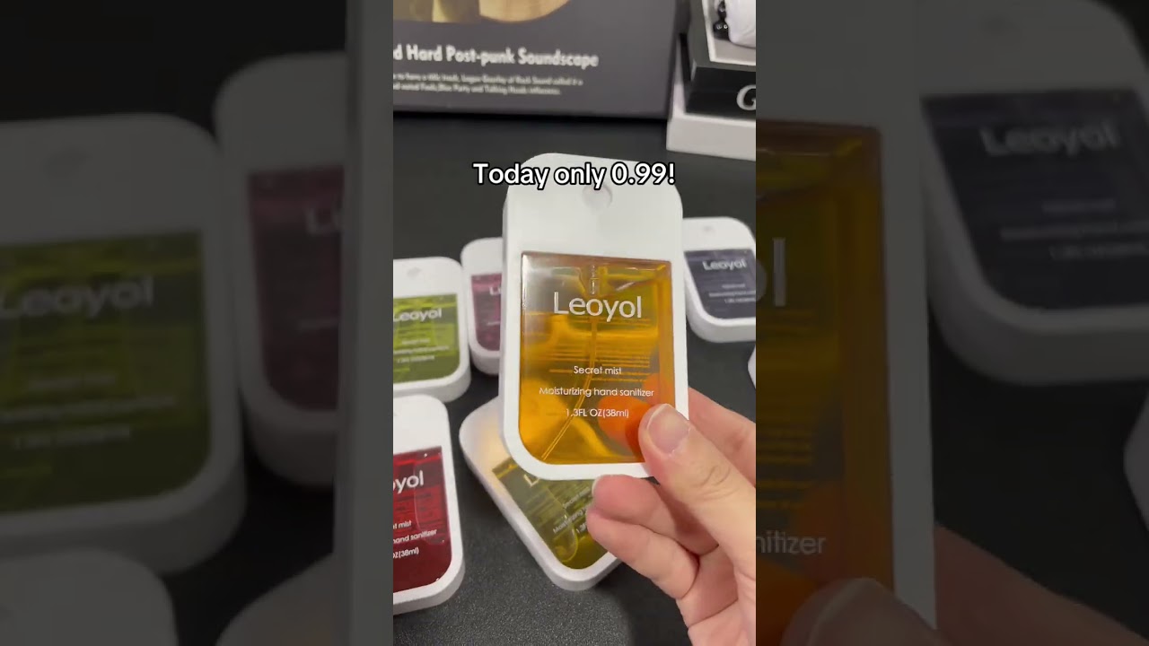 Must-have aesthetic hand sanitizer spray! smells amazing!
