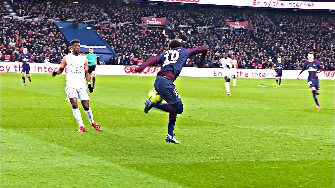 Neymar vs Montpellier (27/01/2018) 