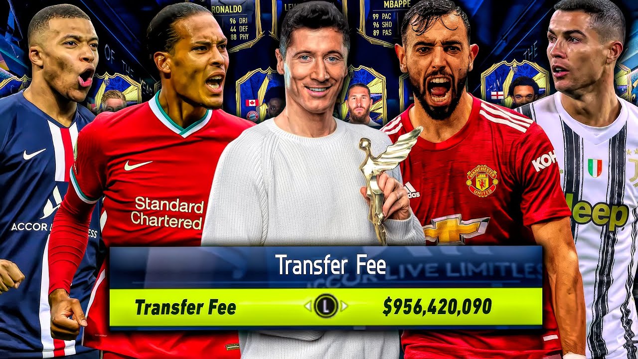Signing FULL Team of the Year In FIFA 21 Career Mode!