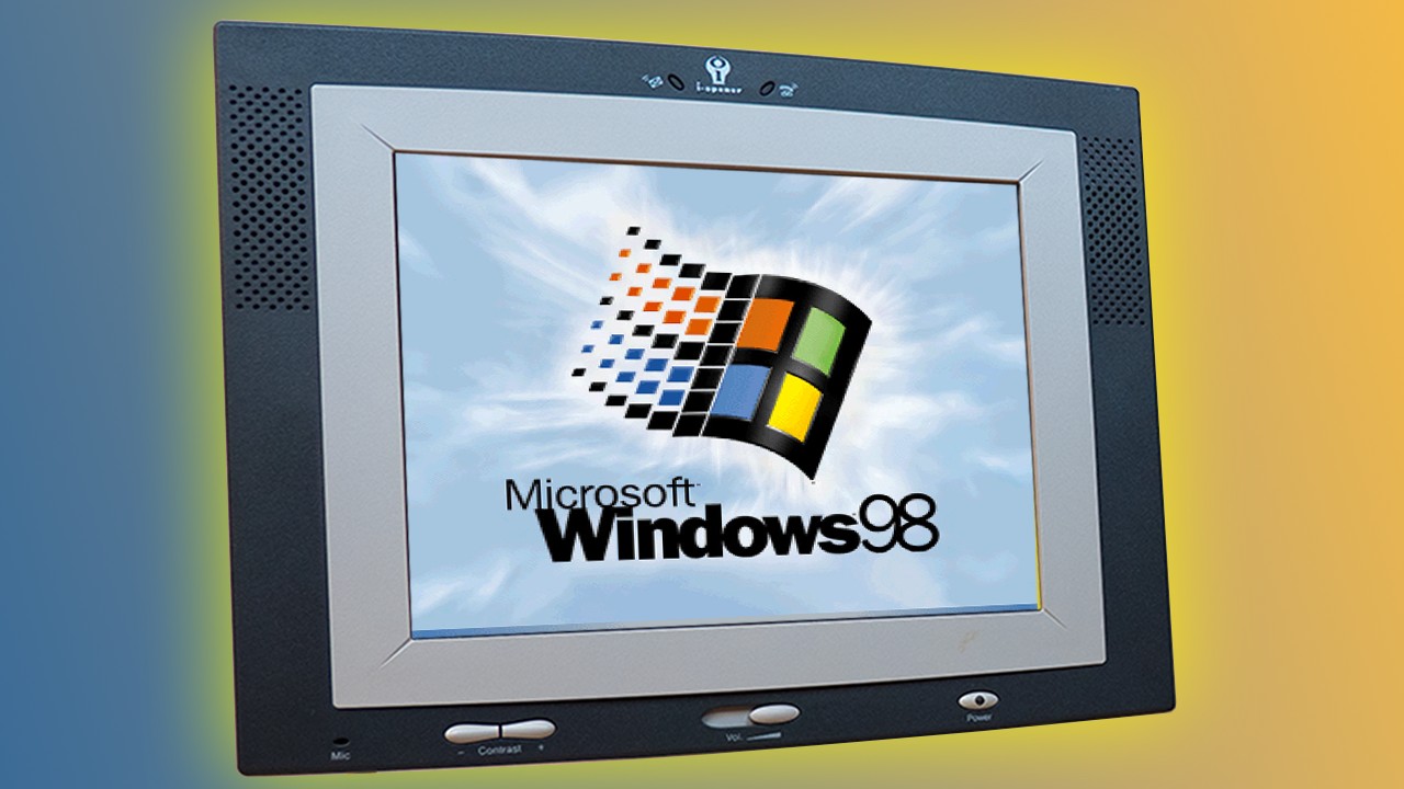 The i-Opener Followup - Using Windows 98 and Mounting the Hard Drive!