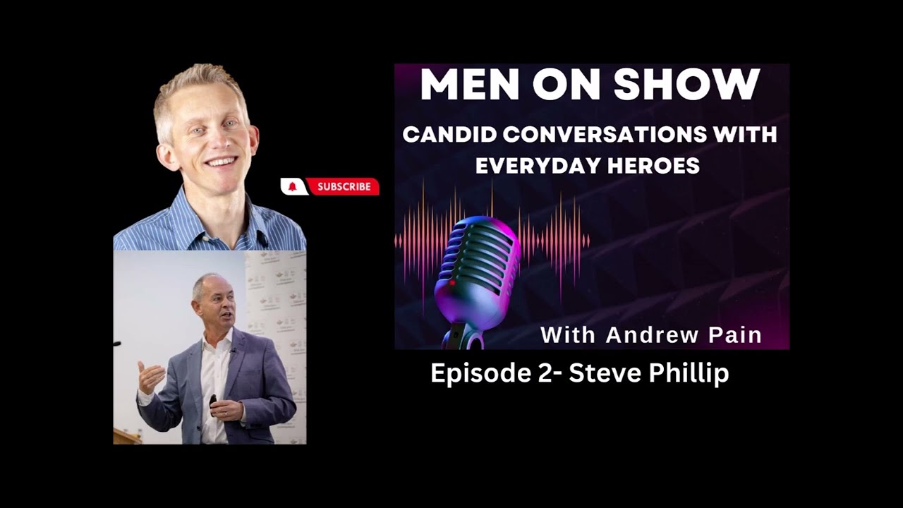 S1 E2 - Men On Show the Podcast - Steve Philip - Men and Suicide Prevention