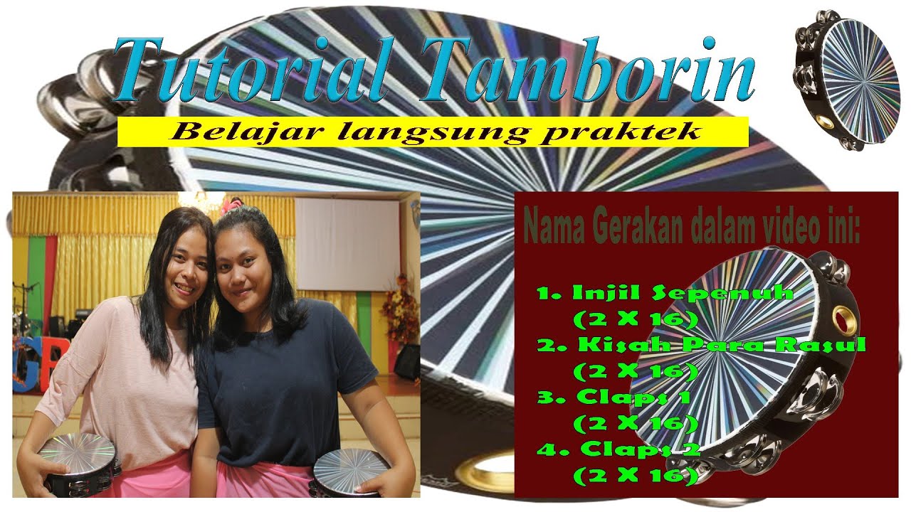 Tutorial Gerakan Tamborin Penyembahan