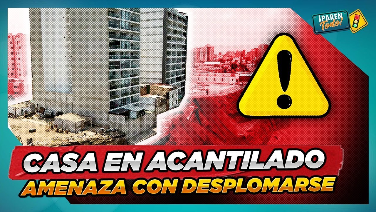 Así viven familias a metros del acantilado en Magdalena