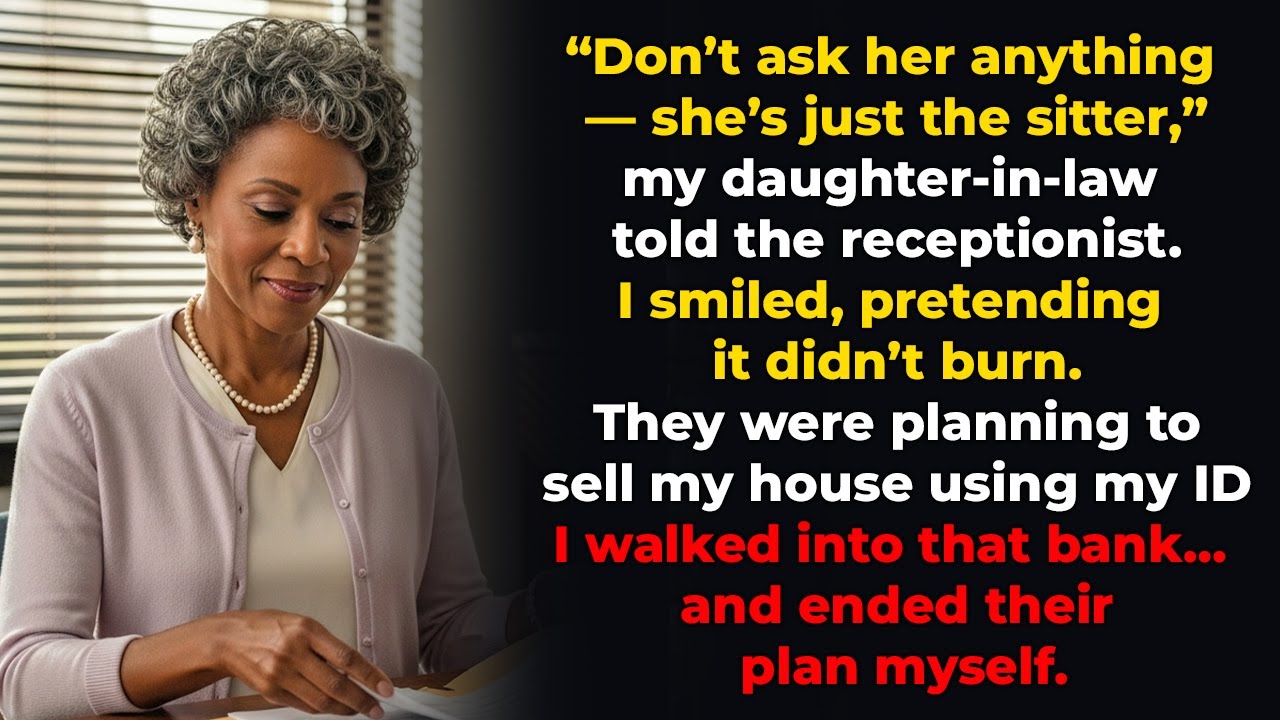 My Daughter-in-Law Called Me “The Sitter” — But I Signed Nothing!