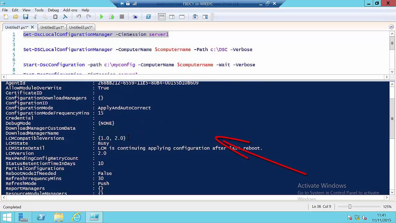 PowerShell Desired State Configuration Video 1
