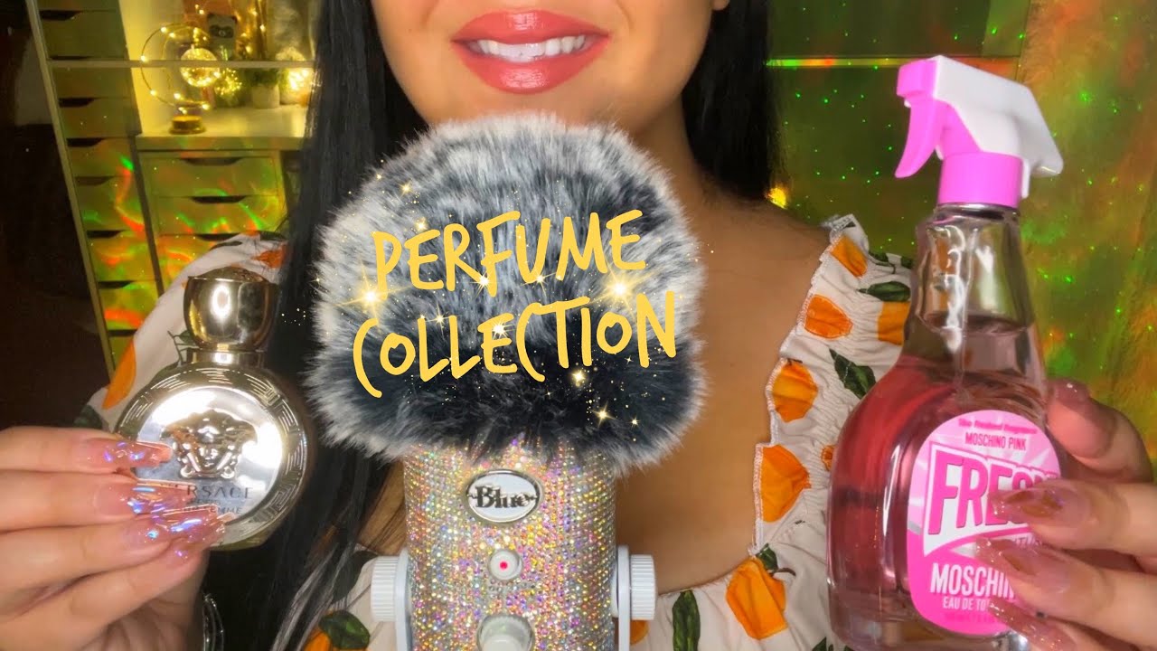 ASMR Perfume Collection Tapping✨🫶