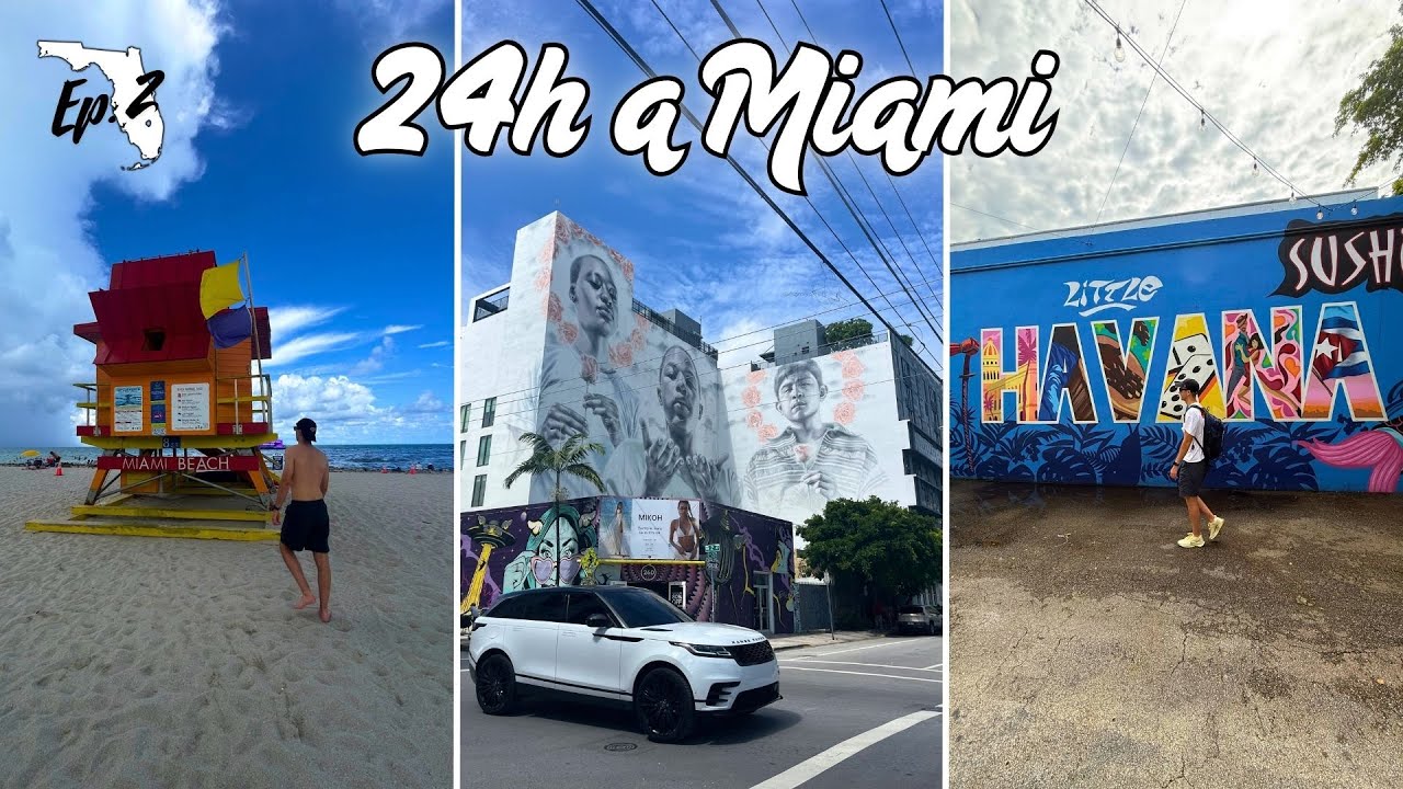 🌴 24 Ore a Miami! Cosa fare, vedere e mangiare in un giorno 🇺🇸✨ | Florida ep.2
